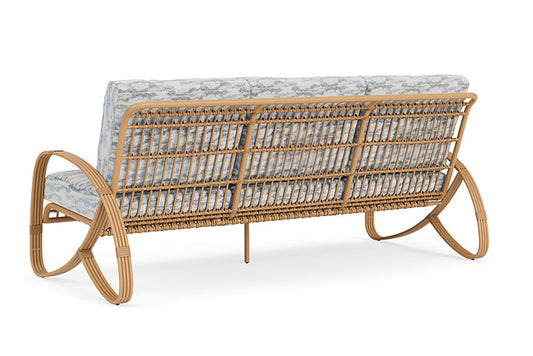Lloyd Flanders - Riviera Sofa In Camel Finish With Stratosphere Cloud Fabric - 2780551521966 view 2