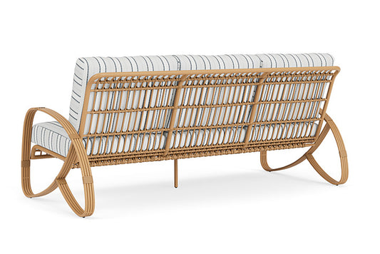 Lloyd Flanders - Riviera Sofa In Camel Finish With Tamer Fog Fabric - 2780551522037 view 2