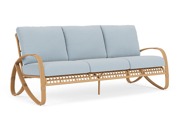 Lloyd Flanders - Riviera Sofa In Camel Finish With Unearth Dew Fabric - 2780551522084 view 1