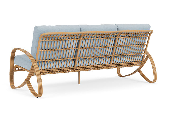 Lloyd Flanders - Riviera Sofa In Camel Finish With Unearth Dew Fabric - 2780551522084 view 2