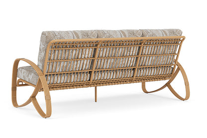 Lloyd Flanders - Riviera Sofa In Camel Finish With Wayfarer Dune Fabric - 2780551522073 view 2