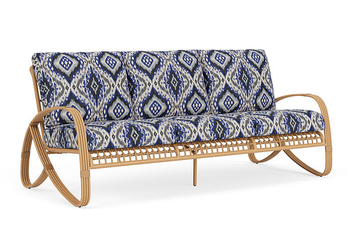 Lloyd Flanders - Riviera Sofa In Camel Finish With Yoko Mediterranean Fabric - 278055152705 view 1