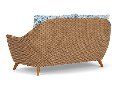 Lloyd Flanders - Tobago Loveseat In Hyacinth Finish With Aman Capri Fabric - 4260500931800 view 2