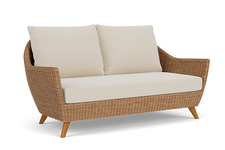Lloyd Flanders - Tobago Loveseat In Hyacinth Finish With Beach Natural Fabric - 4260500932005 view 1