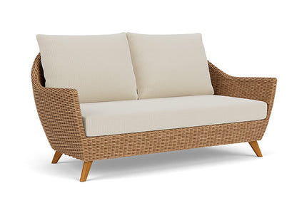 Lloyd Flanders - Tobago Loveseat In Hyacinth Finish With Beach Natural Fabric - 4260500932005 view 1