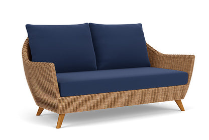 Lloyd Flanders - Tobago Loveseat In Hyacinth Finish With Beach Navy Fabric - 4260500932013 view 1