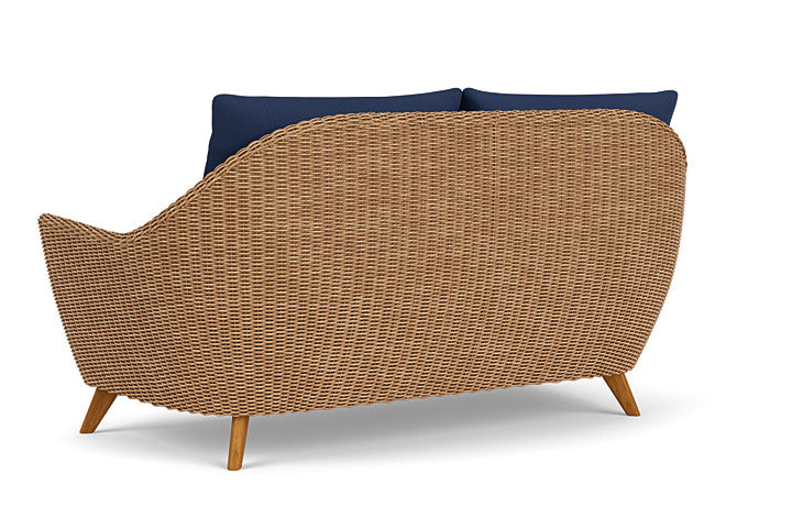 Lloyd Flanders - Tobago Loveseat In Hyacinth Finish With Beach Navy Fabric - 4260500932013 view 2