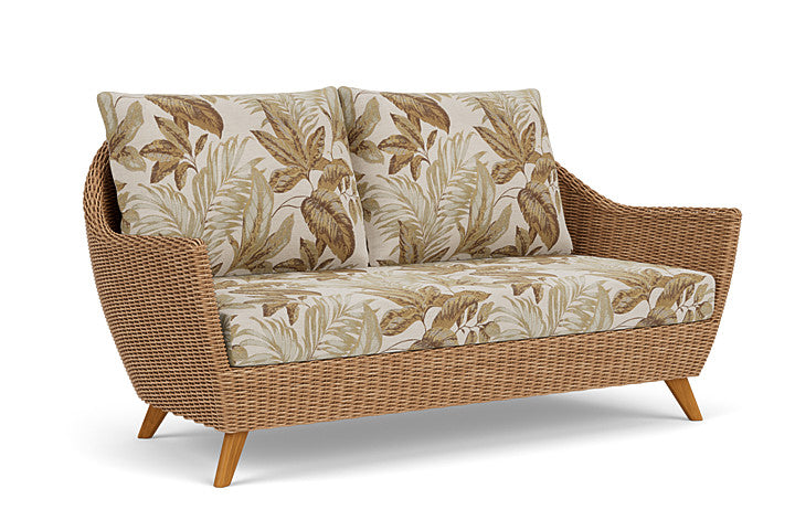 Lloyd Flanders - Tobago Loveseat In Hyacinth Finish With Botanic Willow Fabric - 426050093164 view 1