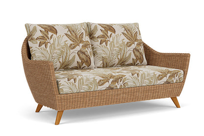 Lloyd Flanders - Tobago Loveseat In Hyacinth Finish With Botanic Willow Fabric - 426050093164 view 1