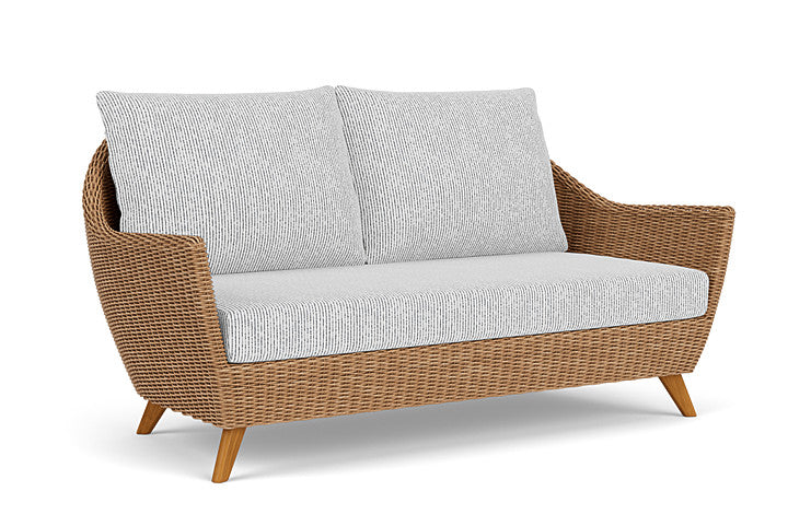 Lloyd Flanders - Tobago Loveseat In Hyacinth Finish With Burson Domino Fabric - 4260500932035 view 1
