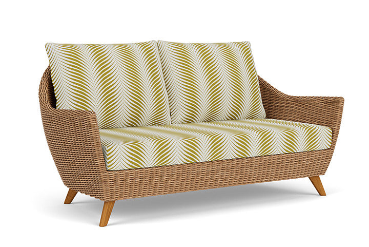 Lloyd Flanders - Tobago Loveseat In Hyacinth Finish With Clock Out Dew Fabric - 4260500932083 view 1