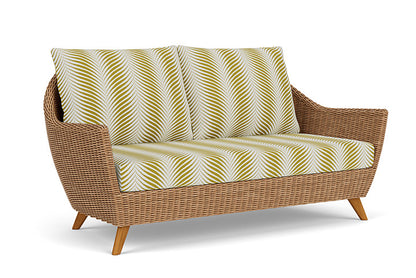 Lloyd Flanders - Tobago Loveseat In Hyacinth Finish With Clock Out Dew Fabric - 4260500932083 view 1