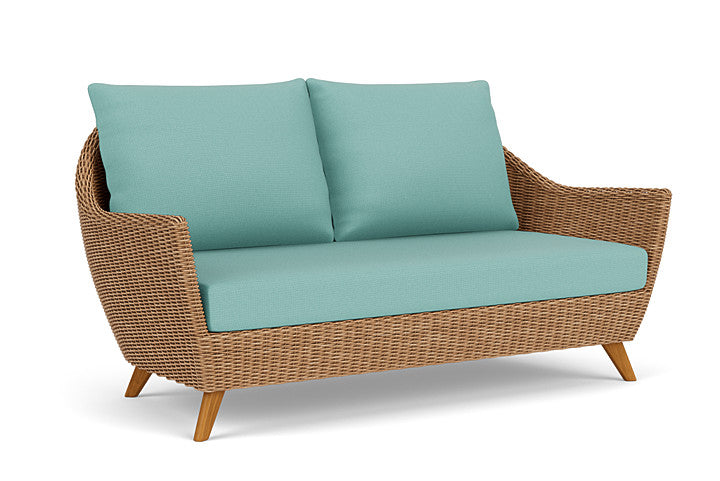 Lloyd Flanders - Tobago Loveseat In Hyacinth Finish With Fife Aruba Fabric - 426050093748 view 1