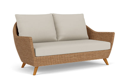 Lloyd Flanders - Tobago Loveseat In Hyacinth Finish With Fife Fog Fabric - 426050093181 view 1