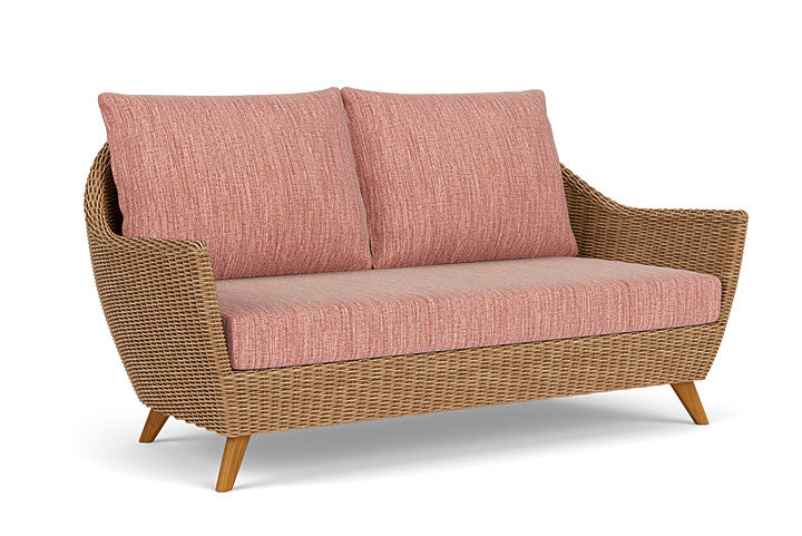 Lloyd Flanders - Tobago Loveseat In Hyacinth Finish With Friendly Carnival Fabric - 4260500932043 view 1