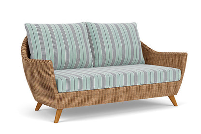 Lloyd Flanders - Tobago Loveseat In Hyacinth Finish With Hansen Seaglass Fabric - 4260500931926 view 1