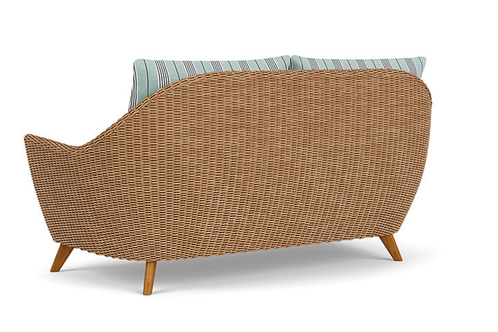 Lloyd Flanders - Tobago Loveseat In Hyacinth Finish With Hansen Seaglass Fabric - 4260500931926 view 2