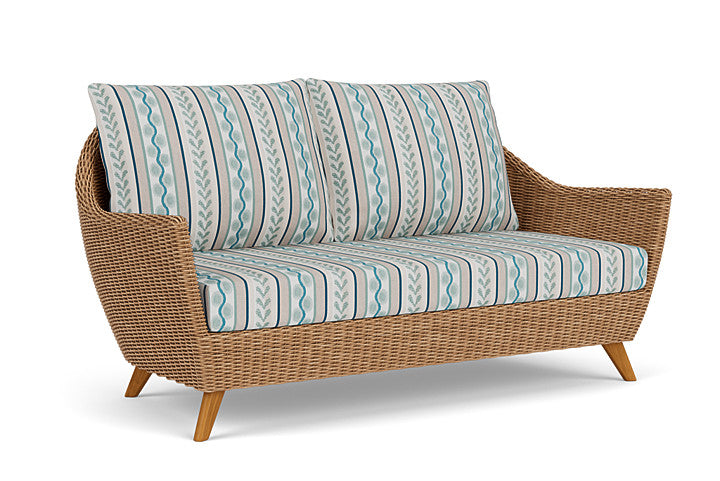 Lloyd Flanders - Tobago Loveseat In Hyacinth Finish With Ilona Resort Fabric - 4260500932069 view 1
