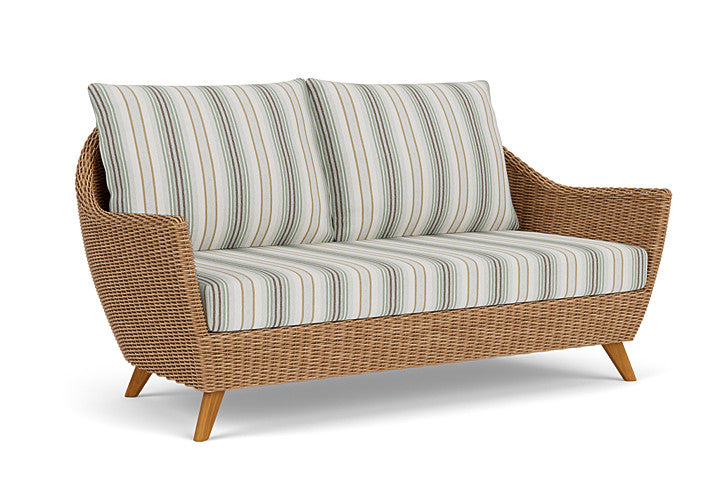 Lloyd Flanders - Tobago Loveseat In Hyacinth Finish With Jansen Eucalyptus Fabric - 4260500932061 view 1