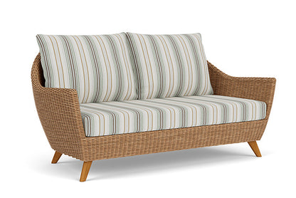 Lloyd Flanders - Tobago Loveseat In Hyacinth Finish With Jansen Eucalyptus Fabric - 4260500932061 view 1