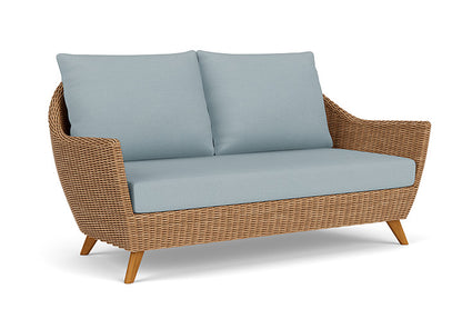 Lloyd Flanders - Tobago Loveseat In Hyacinth Finish With Kadogo Lake Fabric - 4260500932041 view 1