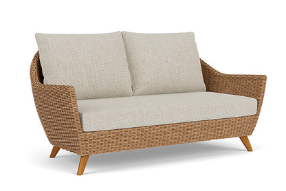 Lloyd Flanders - Tobago Loveseat In Hyacinth Finish With Knotty Mineral Fabric - 4260500932046 view 1