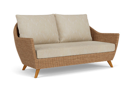 Lloyd Flanders - Tobago Loveseat In Hyacinth Finish With Laurel Ecru Fabric - 4260500932057 view 1
