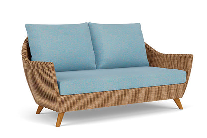 Lloyd Flanders - Tobago Loveseat In Hyacinth Finish With Leeds Light Blue Fabric - 4260500932058 view 1