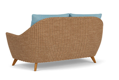 Lloyd Flanders - Tobago Loveseat In Hyacinth Finish With Leeds Light Blue Fabric - 4260500932058 view 2