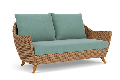 Lloyd Flanders - Tobago Loveseat In Hyacinth Finish With Loveboat Mint Fabric - 4260500932010 view 1