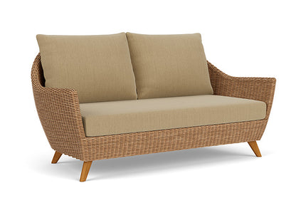Lloyd Flanders - Tobago Loveseat In Hyacinth Finish With Loveboat Saffron Fabric - 4260500932009 view 1
