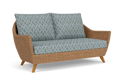 Lloyd Flanders - Tobago Loveseat In Hyacinth Finish With Luna Mist Fabric - 4260500932070 view 1