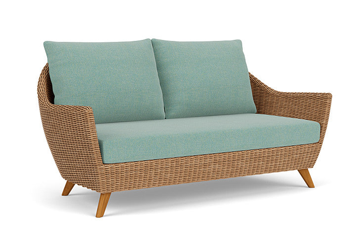 Lloyd Flanders - Tobago Loveseat In Hyacinth Finish With Pavian Pool Fabric - 4260500932045 view 1