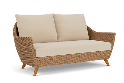 Lloyd Flanders - Tobago Loveseat In Hyacinth Finish With Raindrop Almond Fabric - 4260500932055 view 1