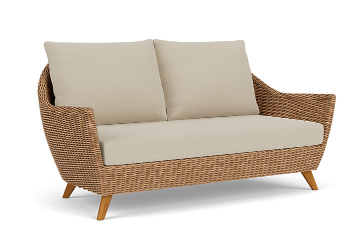 Lloyd Flanders - Tobago Loveseat In Hyacinth Finish With Rumba Straw Fabric - 4260500932008 view 1