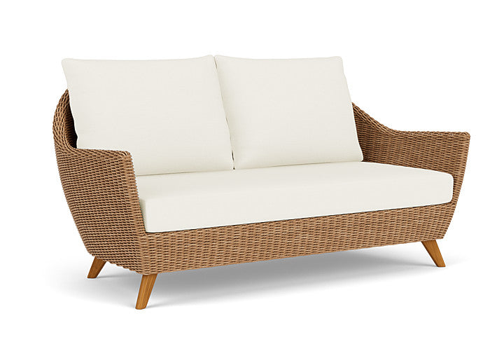 Lloyd Flanders - Tobago Loveseat In Hyacinth Finish With Sailcloth Salt Fabric - 426050093890 view 1