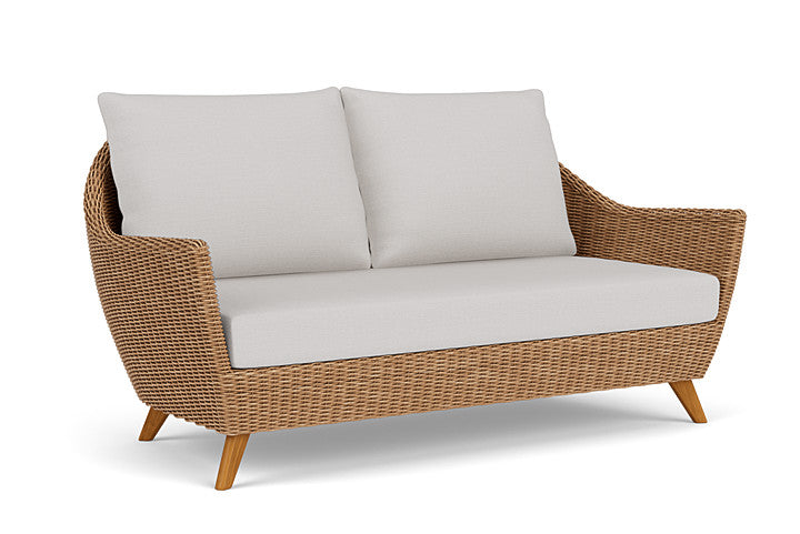 Lloyd Flanders - Tobago Loveseat In Hyacinth Finish With Sailcloth Seagull Fabric - 426050093W61 view 1
