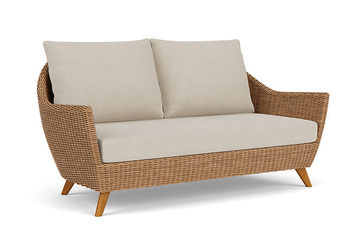 Lloyd Flanders - Tobago Loveseat In Hyacinth Finish With Sandberg Flax Fabric - 4260500932027 view 1
