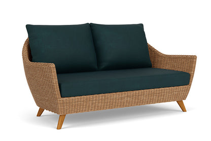 Lloyd Flanders - Tobago Loveseat In Hyacinth Finish With Sandberg Lagoon Fabric - 4260500932039 view 1