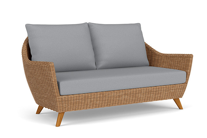 Lloyd Flanders - Tobago Loveseat In Hyacinth Finish With Sandberg Pewter Fabric - 4260500932029 view 1