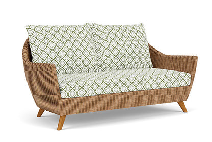 Lloyd Flanders - Tobago Loveseat In Hyacinth Finish With Savannah Green Fabric - 4260500932064 view 1