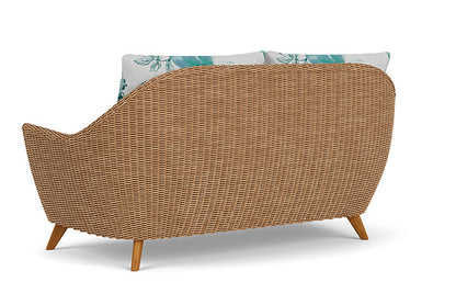 Lloyd Flanders - Tobago Loveseat In Hyacinth Finish With Serena Floral Mist Fabric - 4260500932078 view 2