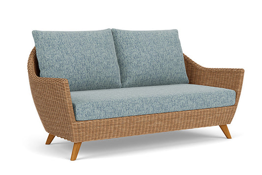 Lloyd Flanders - Tobago Loveseat In Hyacinth Finish With Serene Ocean Fabric - 4260500932032 view 1