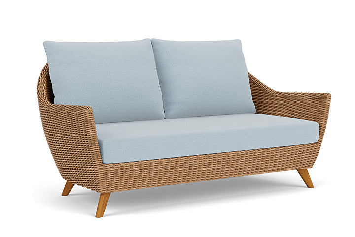 Lloyd Flanders - Tobago Loveseat In Hyacinth Finish With Unearth Dew Fabric - 4260500932084 view 1