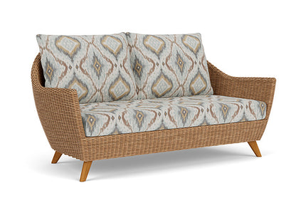 Lloyd Flanders - Tobago Loveseat In Hyacinth Finish With Yoko Mist Fabric - 426050093727 view 1