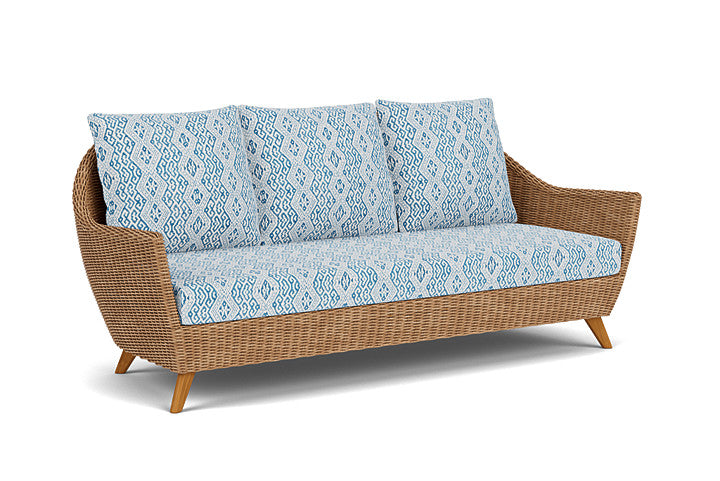 Lloyd Flanders - Tobago Sofa In Hyacinth Finish With Aman Capri Fabric - 4260550931800 view 1