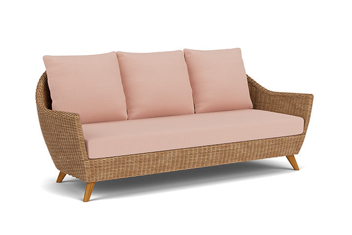 Lloyd Flanders - Tobago Sofa In Hyacinth Finish With Azulu Clay Fabric - 4260550932033 view 1