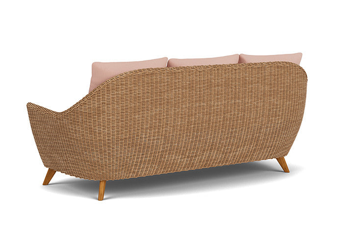 Lloyd Flanders - Tobago Sofa In Hyacinth Finish With Azulu Clay Fabric - 4260550932033 view 2