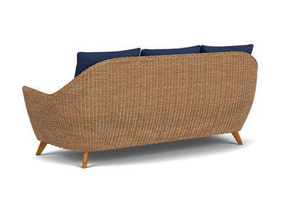 Lloyd Flanders - Tobago Sofa In Hyacinth Finish With Beach Navy Fabric - 4260550932013 view 2