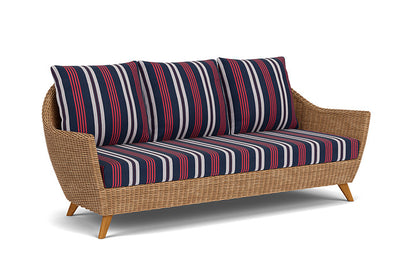 Lloyd Flanders - Tobago Sofa In Hyacinth Finish With Berkely Hall Navy Fabric - 4260550932063 view 1